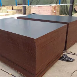 Brown film faced plywood with waterproof surface for construction and formwork