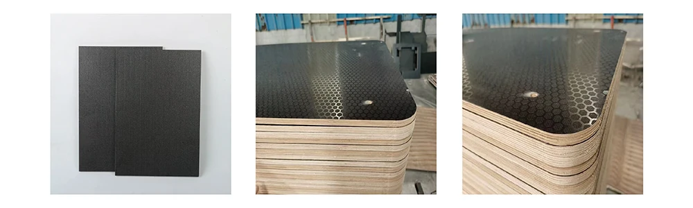 Anti film faced plywood panels with non-stick surface for construction and formwork