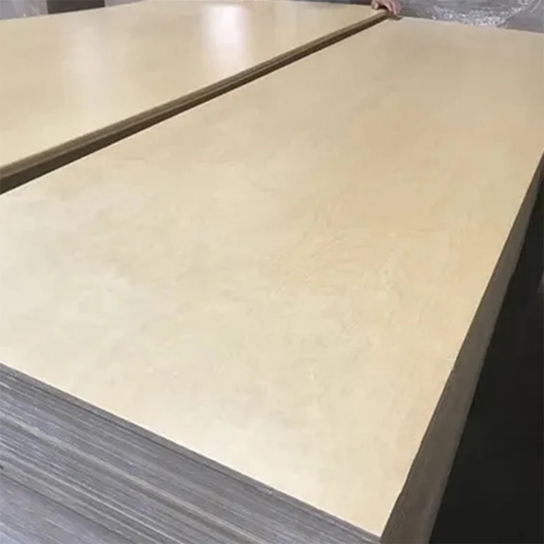 Premium UV coated birch plywood for cabinetry, wall panels, and furniture